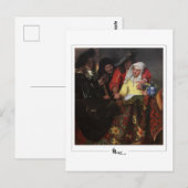 Johannes Vermeer #10 - Fijne Kunst Briefkaart (Voorkant / Achterkant)
