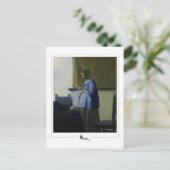 Johannes Vermeer #11 - Fijne Kunst Briefkaart (Staand voorkant)