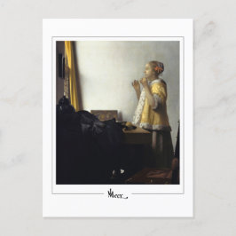 Johannes Vermeer #15 - Fijne Kunst Briefkaart