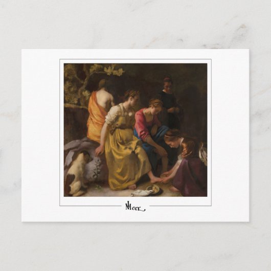 Johannes Vermeer #16 - Fijne Kunst Briefkaart (Voorkant)