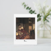 Johannes Vermeer #17 - Fijne Kunst Briefkaart (Staand voorkant)