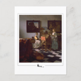 Johannes Vermeer #19 - Fine Art Briefkaart