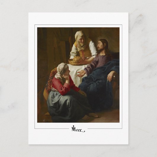 Johannes Vermeer #25 - Fijne Kunst Briefkaart (Voorkant)