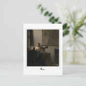 Johannes Vermeer #27 - Fijne Kunst Briefkaart (Staand voorkant)