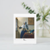 Johannes Vermeer #28 - Kunst Briefkaart (Staand voorkant)