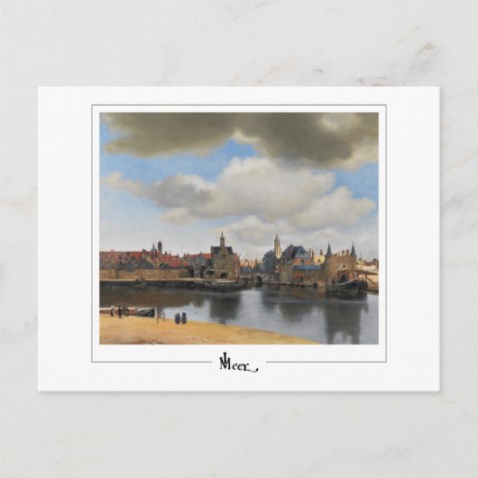 Johannes Vermeer #29 - Fine Art Briefkaart (Voorkant)