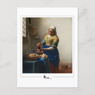 Johannes Vermeer #2 - Fine Art Briefkaart