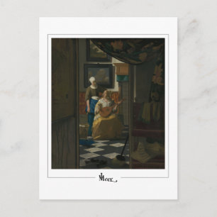 Johannes Vermeer #32 - Fijne Kunst Briefkaart