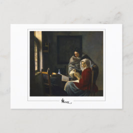 Johannes Vermeer #35 - Fijne Kunst Briefkaart