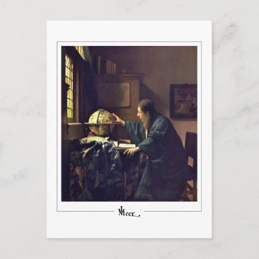 Johannes Vermeer #36 - Fijne Kunst Briefkaart (Voorkant)