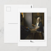 Johannes Vermeer #37 - Fijne Kunst Briefkaart (Voorkant / Achterkant)