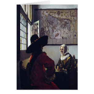 Johannes Vermeer, agent en lachend meisje