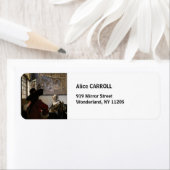 Johannes Vermeer - Agent met een Laughing Girl Etiket (Insitu)