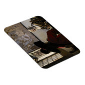 Johannes Vermeer - Agent met een Laughing Girl Magneet (Rechterzijde)