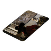 Johannes Vermeer - Agent met een Laughing Girl Magneet (Linkerzijde)