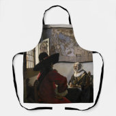 Johannes Vermeer - Agent met een Laughing Girl Schort (Voorkant)