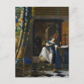 Johannes Vermeer - Allegory of Faith Briefkaart (Voorkant)