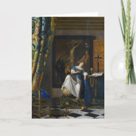 Johannes Vermeer - Allegory of Faith Kaart