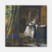 Johannes Vermeer - Allegory of Faith Magneet (Voorkant)