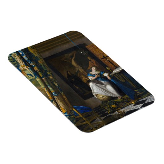 Johannes Vermeer - Allegory of Faith Magneet (Rechterzijde)