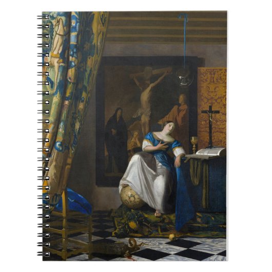 Johannes Vermeer - Allegory of Faith Notitieboek (Voorkant)