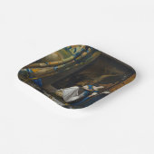 Johannes Vermeer - Allegory of Faith Papieren Bordje (Gebogen)