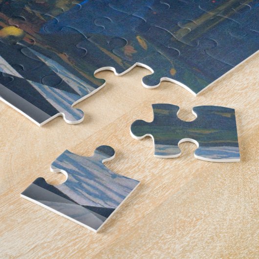 Johannes Vermeer - Allegory of Faith puzzle Legpuzzel (Zijkant)