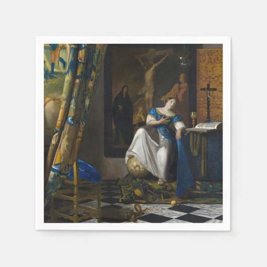 Johannes Vermeer - Allegory of Faith Servet (Voorkant)