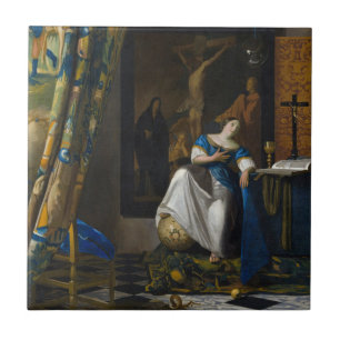 Johannes Vermeer - Allegory of Faith Tegeltje