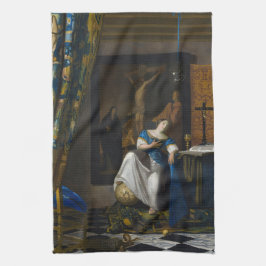 Johannes Vermeer - Allegory of Faith Theedoek