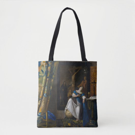 Johannes Vermeer - Allegory of Faith Tote Bag (Voorkant)