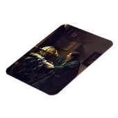 Johannes Vermeer Astronomer Magneet (Linkerzijde)