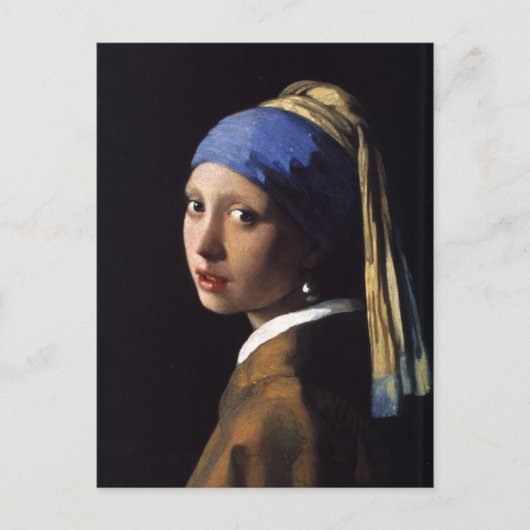 Johannes Vermeer Briefkaart (Voorkant)