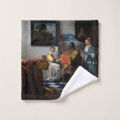 Johannes Vermeer - concert Bad Handdoek (Wasdoekje)
