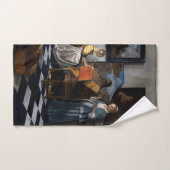 Johannes Vermeer - concert Bad Handdoek (Handdoek)
