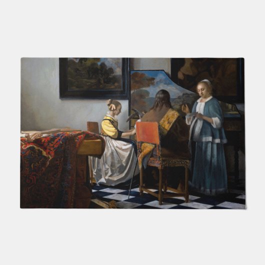 Johannes Vermeer - concert Deurmat (Voorkant)
