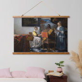 Johannes Vermeer - concert Hangend Wandkleed (Slaapkamer)