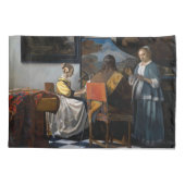 Johannes Vermeer - concert Kussensloop (Achterkant)
