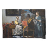Johannes Vermeer - concert Kussensloop (Voorkant)