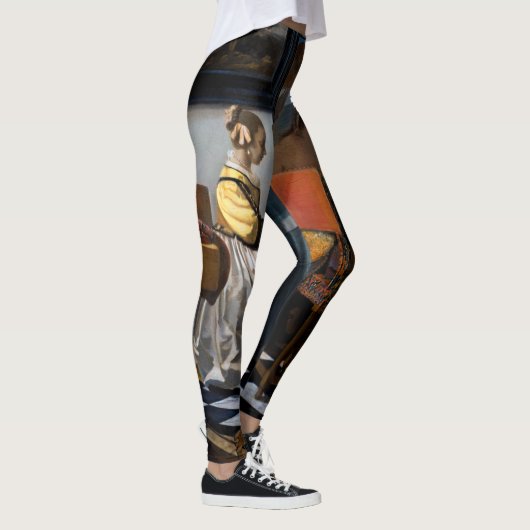 Johannes Vermeer - concert Leggings (Rechts)