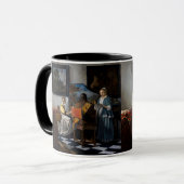 Johannes Vermeer - concert Mok (Voorkant links)