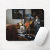 Johannes Vermeer - concert Muismat (Met muis)