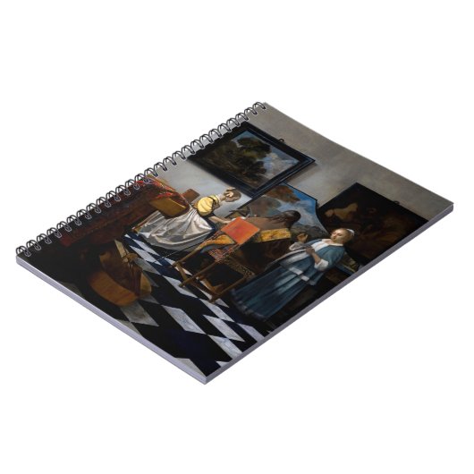 Johannes Vermeer - concert Notitieboek (Linkerzijde)