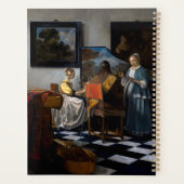Johannes Vermeer - concert Planner (Achterkant)