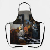 Johannes Vermeer - concert Schort (Voorkant)