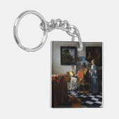 Johannes Vermeer - concert Sleutelhanger (Voorkant Links)
