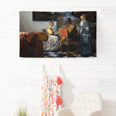 Johannes Vermeer - concert Spandoek (Insitu)
