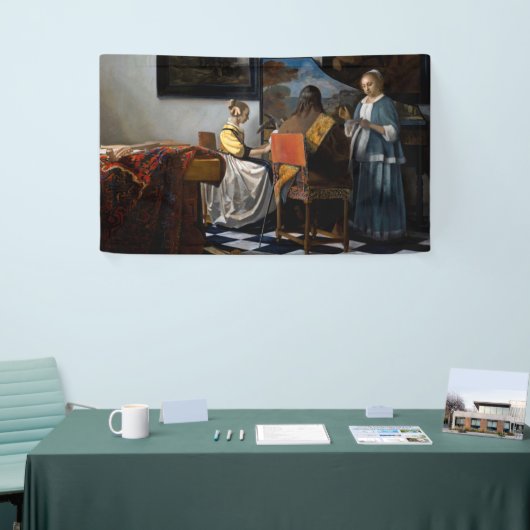 Johannes Vermeer - concert Spandoek (Beurs)