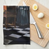 Johannes Vermeer - concert Theedoek (Quarter Fold)