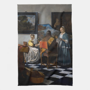 Johannes Vermeer - concert Theedoek